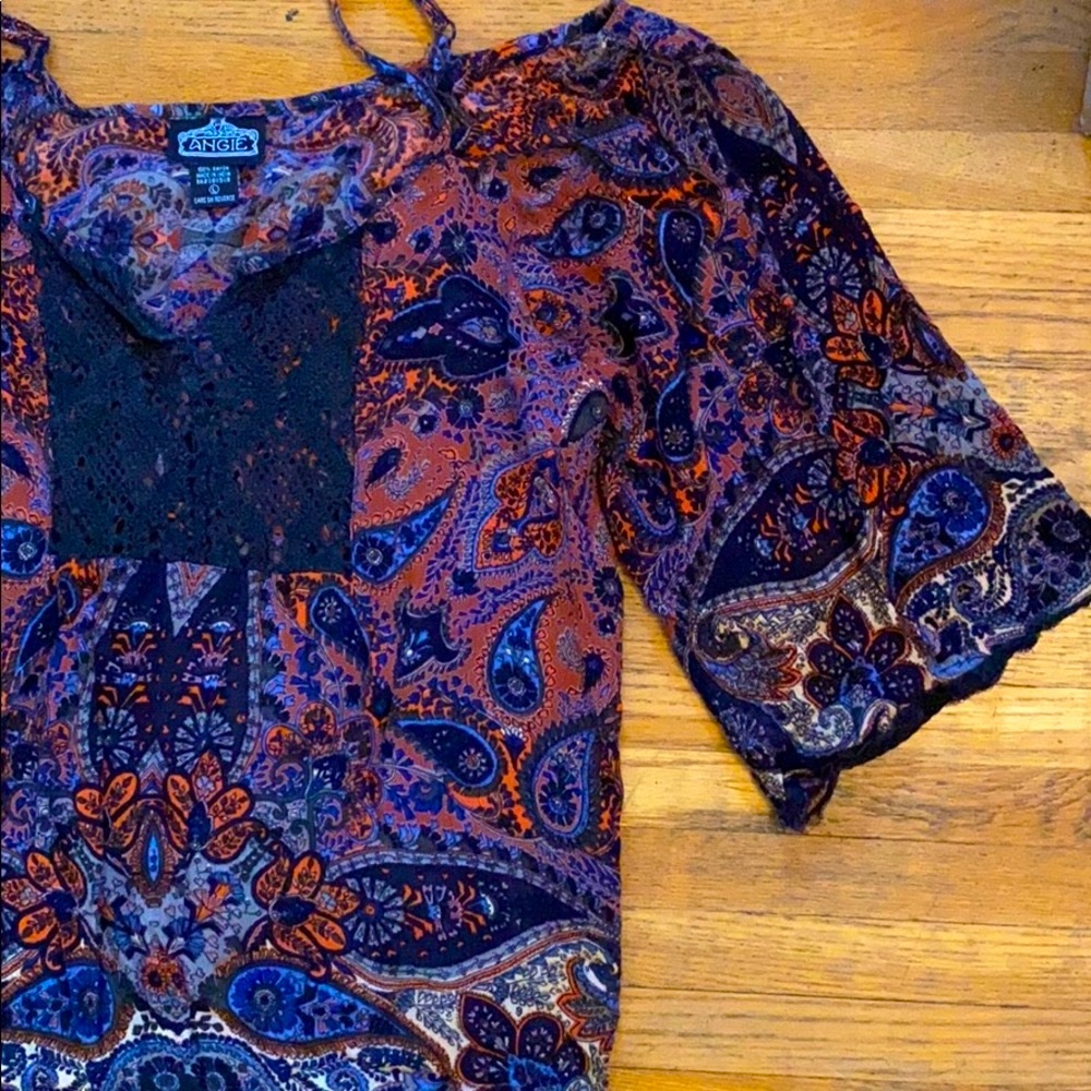 Angie Boho Top M/L